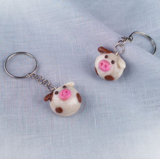 The Milky Moo Keychain