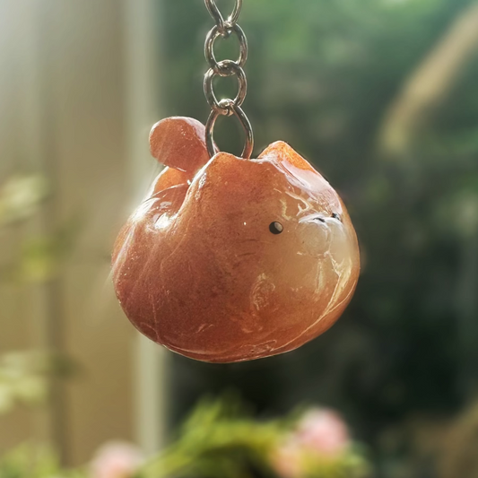 Mochi Cat Keychain