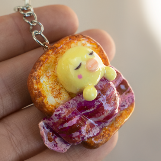 Bacon Nap Keychain